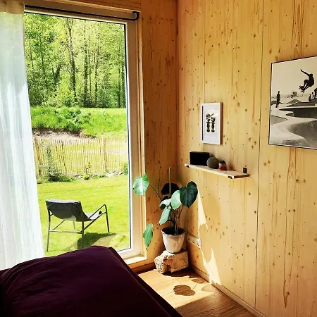 Modernes Tiny House Am Wald 別荘 Bergatreute